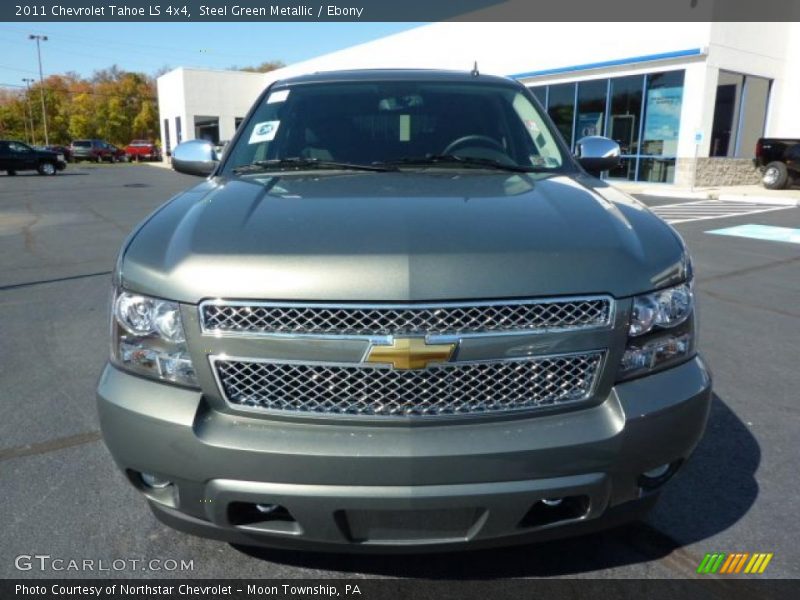 Steel Green Metallic / Ebony 2011 Chevrolet Tahoe LS 4x4