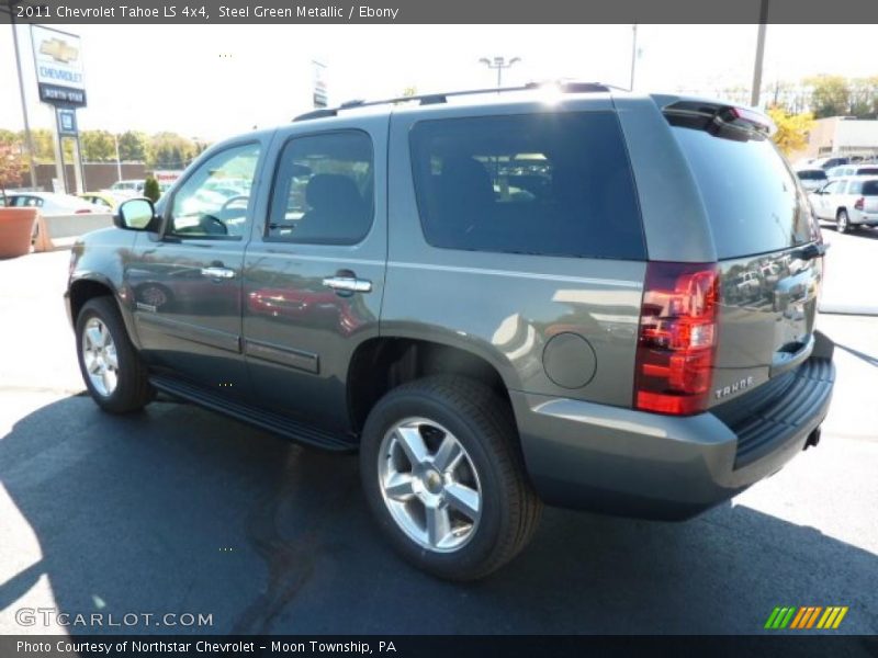 Steel Green Metallic / Ebony 2011 Chevrolet Tahoe LS 4x4
