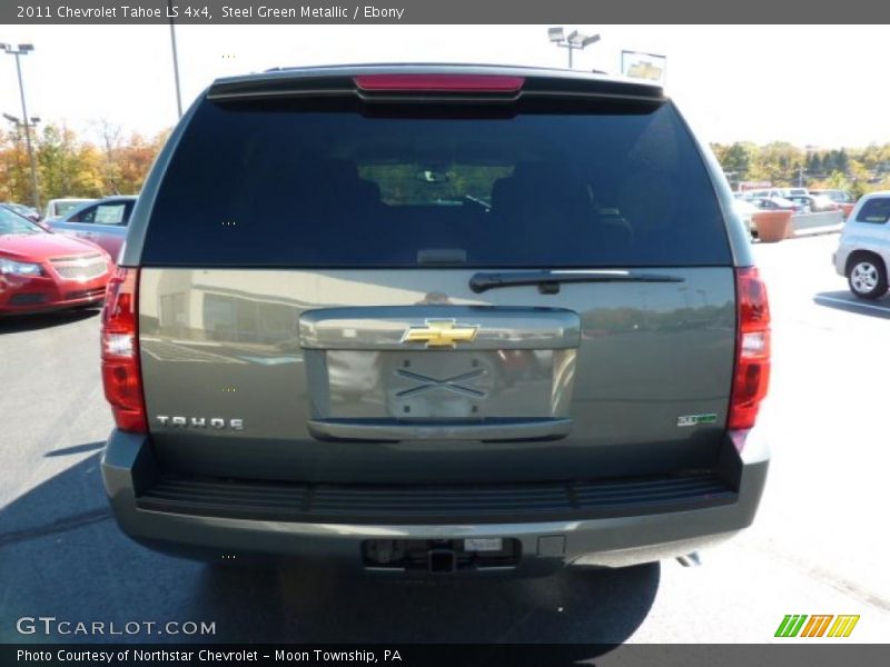 Steel Green Metallic / Ebony 2011 Chevrolet Tahoe LS 4x4