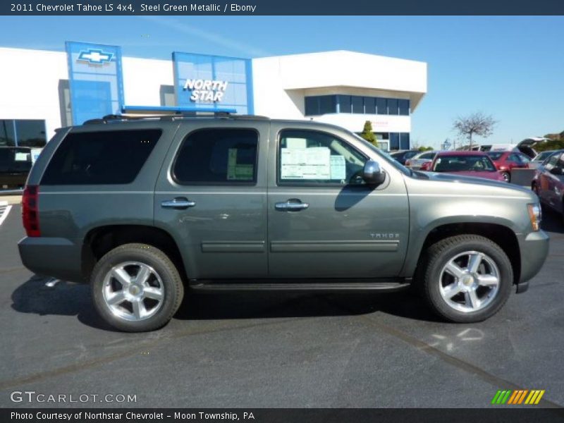 Steel Green Metallic / Ebony 2011 Chevrolet Tahoe LS 4x4