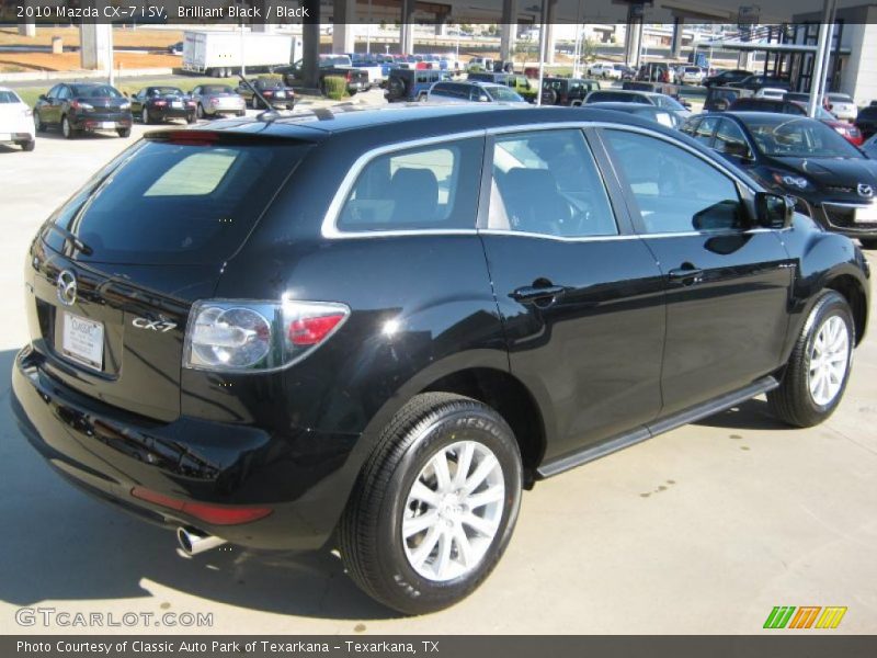 Brilliant Black / Black 2010 Mazda CX-7 i SV