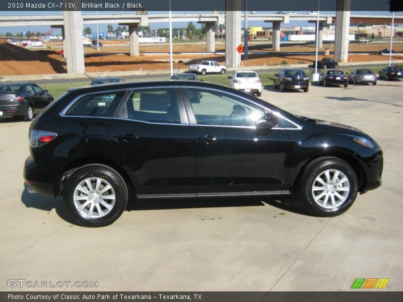 Brilliant Black / Black 2010 Mazda CX-7 i SV
