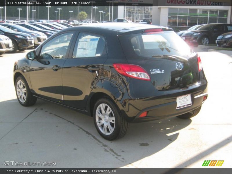 Brilliant Black / Black 2011 Mazda MAZDA2 Sport