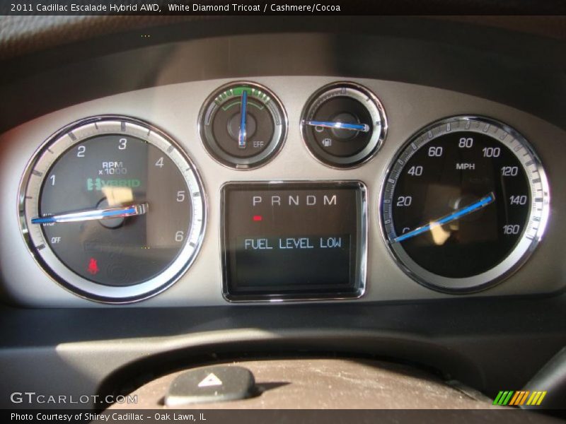  2011 Escalade Hybrid AWD Hybrid AWD Gauges