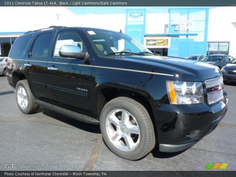 Black / Light Cashmere/Dark Cashmere 2011 Chevrolet Tahoe LT 4x4