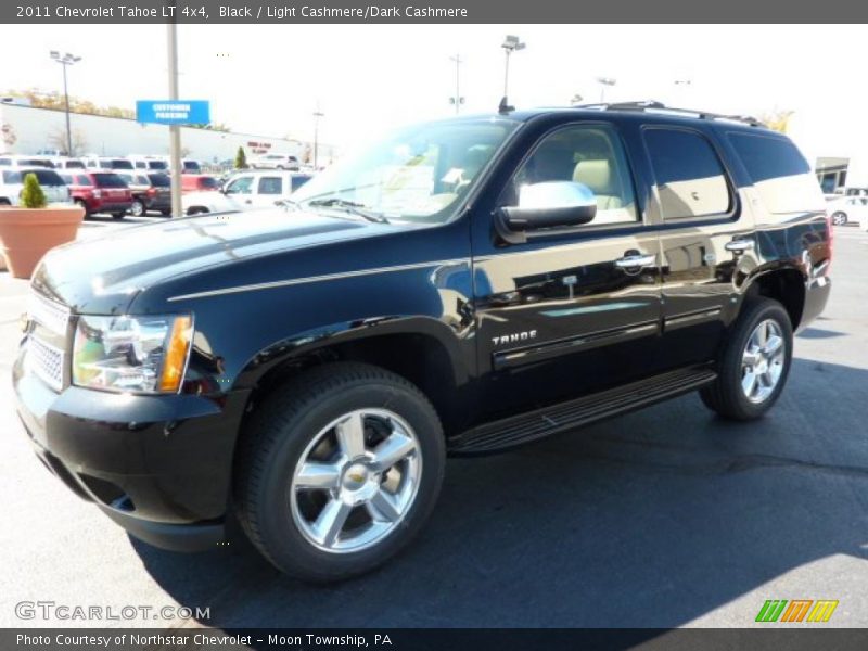 Black / Light Cashmere/Dark Cashmere 2011 Chevrolet Tahoe LT 4x4