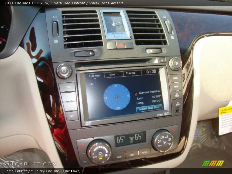 Controls of 2011 DTS Luxury