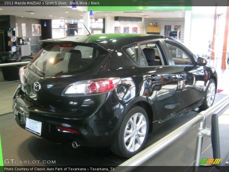 Black Mica / Black 2011 Mazda MAZDA3 s Sport 5 Door