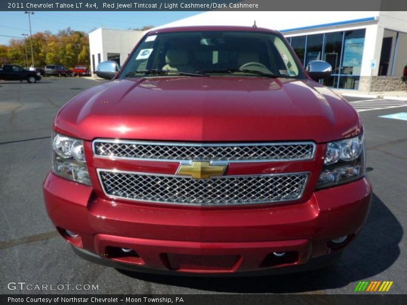 Red Jewel Tintcoat / Light Cashmere/Dark Cashmere 2011 Chevrolet Tahoe LT 4x4