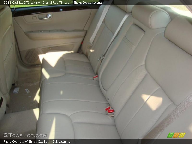 Crystal Red Tintcoat / Shale/Cocoa Accents 2011 Cadillac DTS Luxury