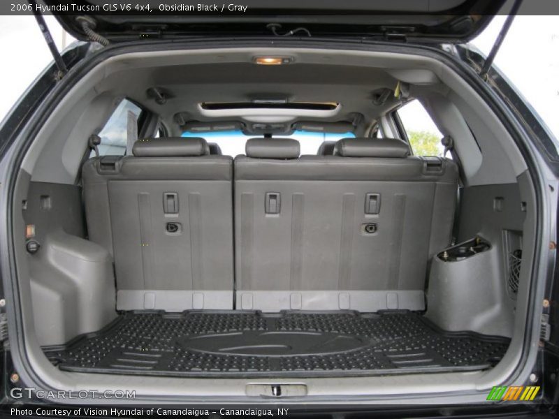 Obsidian Black / Gray 2006 Hyundai Tucson GLS V6 4x4