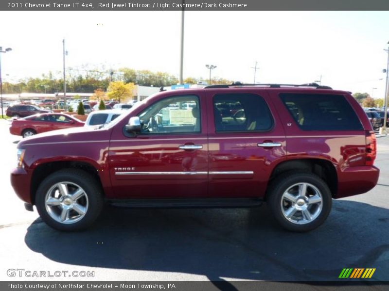 Red Jewel Tintcoat / Light Cashmere/Dark Cashmere 2011 Chevrolet Tahoe LT 4x4