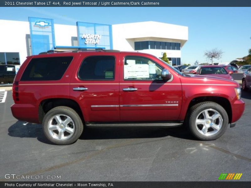 Red Jewel Tintcoat / Light Cashmere/Dark Cashmere 2011 Chevrolet Tahoe LT 4x4