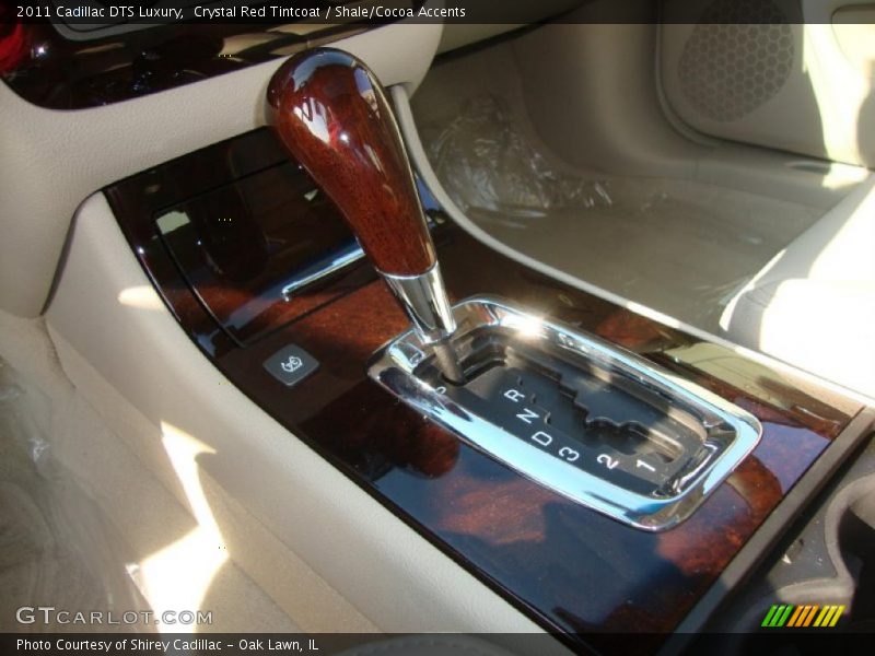 Crystal Red Tintcoat / Shale/Cocoa Accents 2011 Cadillac DTS Luxury