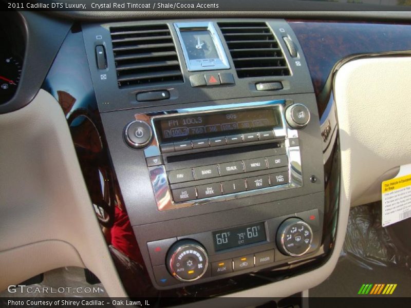 Crystal Red Tintcoat / Shale/Cocoa Accents 2011 Cadillac DTS Luxury