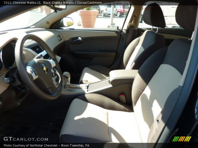 Black Granite Metallic / Cocoa/Cashmere 2011 Chevrolet Malibu LS