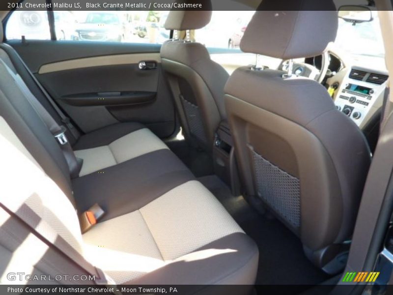 Black Granite Metallic / Cocoa/Cashmere 2011 Chevrolet Malibu LS