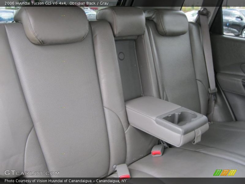 Obsidian Black / Gray 2006 Hyundai Tucson GLS V6 4x4