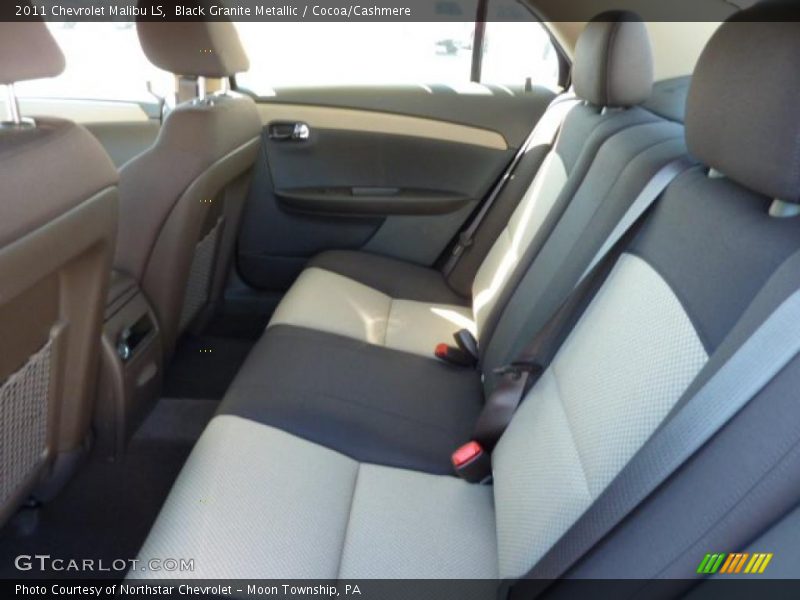 Black Granite Metallic / Cocoa/Cashmere 2011 Chevrolet Malibu LS