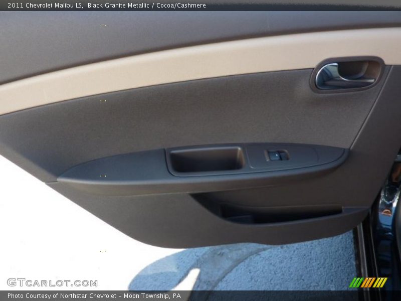 Black Granite Metallic / Cocoa/Cashmere 2011 Chevrolet Malibu LS