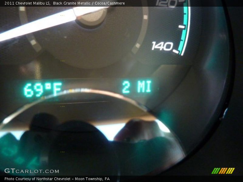 Black Granite Metallic / Cocoa/Cashmere 2011 Chevrolet Malibu LS