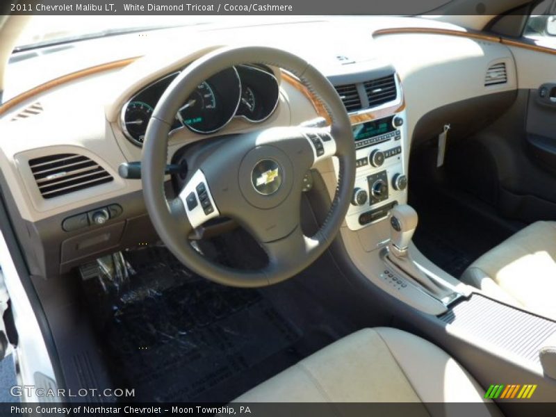  2011 Malibu LT Cocoa/Cashmere Interior