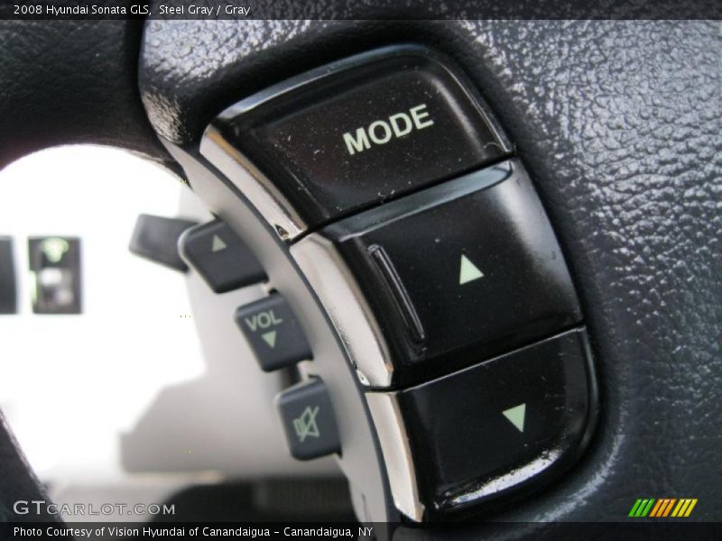 Steel Gray / Gray 2008 Hyundai Sonata GLS