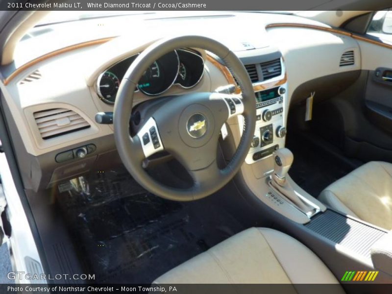  2011 Malibu LT Cocoa/Cashmere Interior