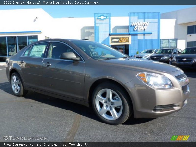 Mocha Steel Metallic / Cocoa/Cashmere 2011 Chevrolet Malibu LS