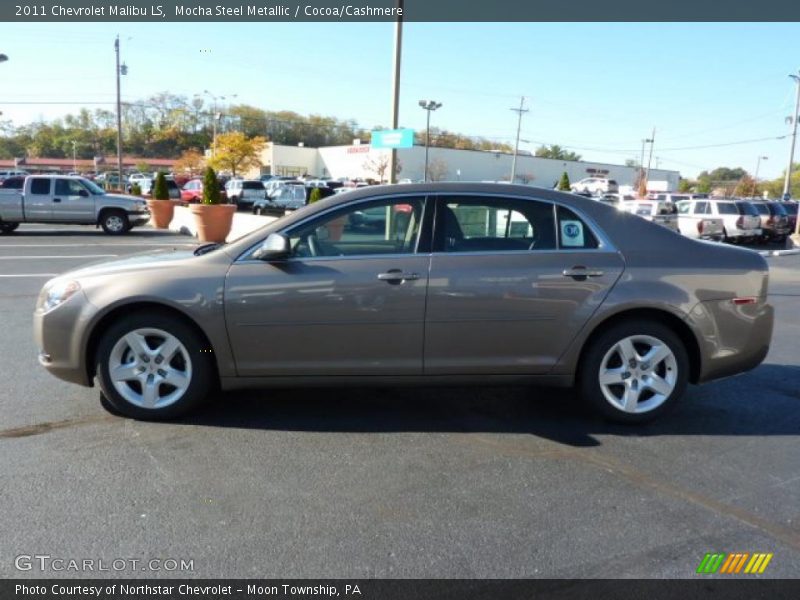 Mocha Steel Metallic / Cocoa/Cashmere 2011 Chevrolet Malibu LS