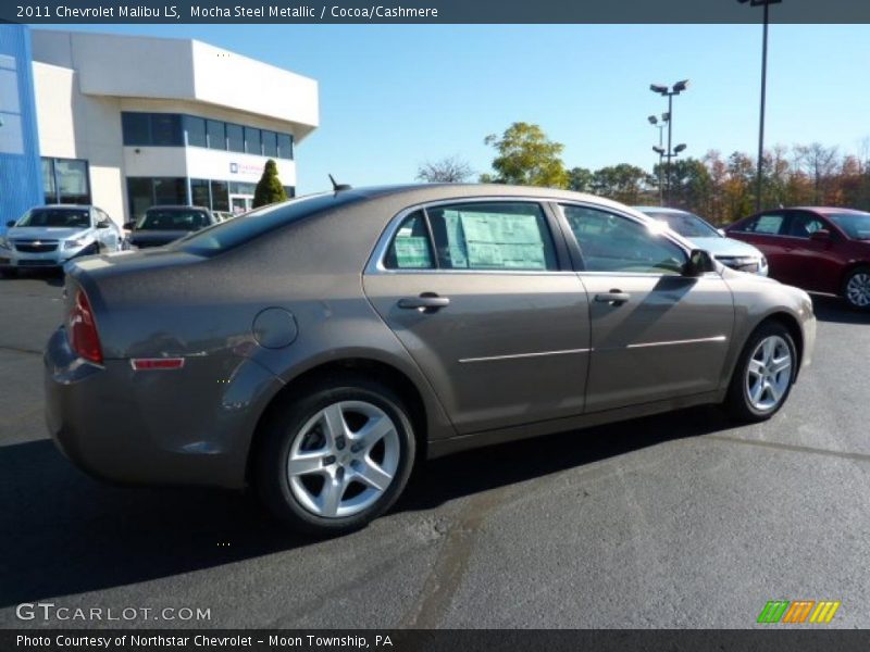 Mocha Steel Metallic / Cocoa/Cashmere 2011 Chevrolet Malibu LS
