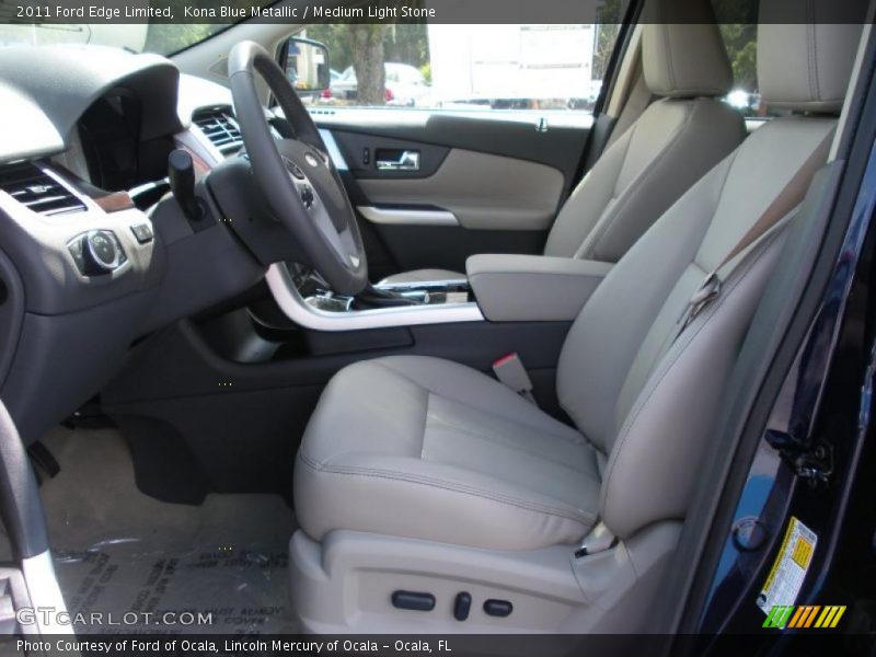  2011 Edge Limited Medium Light Stone Interior