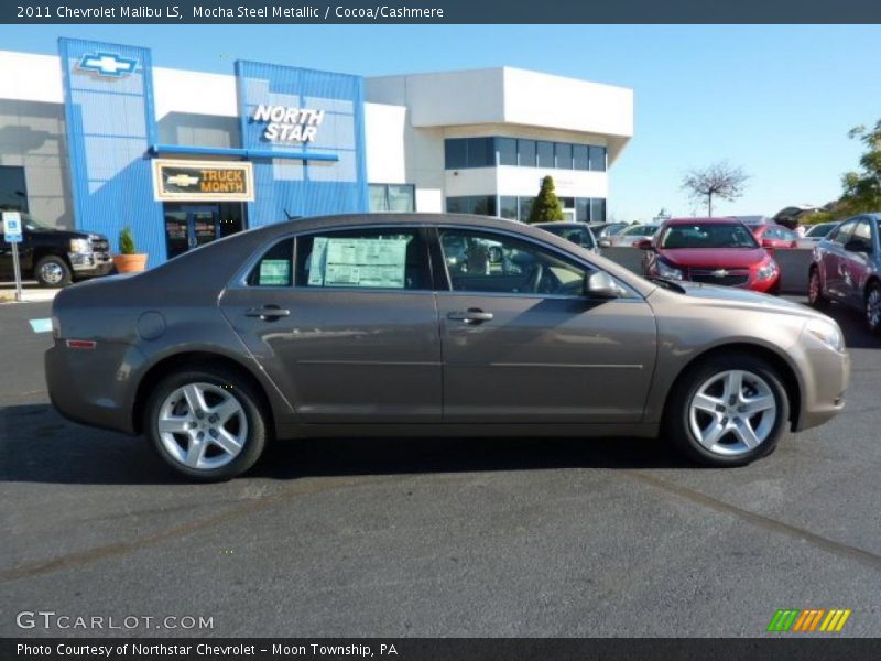 Mocha Steel Metallic / Cocoa/Cashmere 2011 Chevrolet Malibu LS