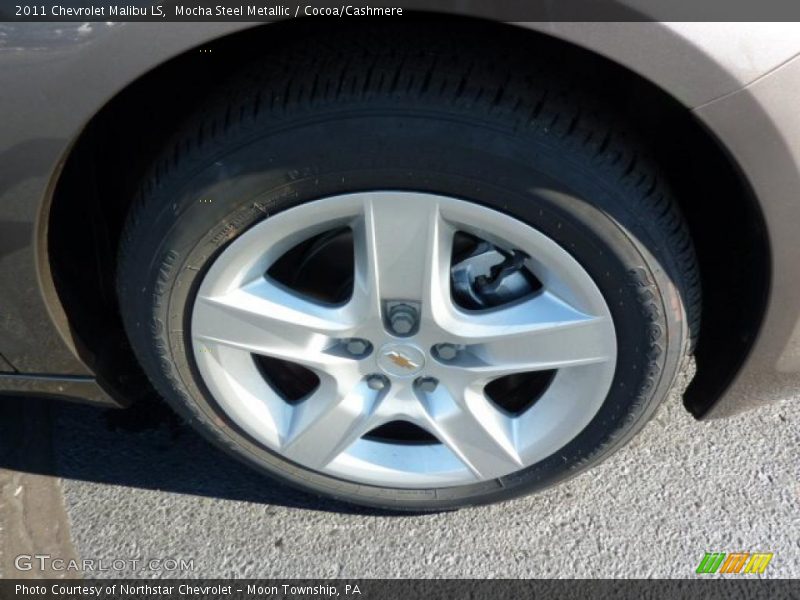 Mocha Steel Metallic / Cocoa/Cashmere 2011 Chevrolet Malibu LS