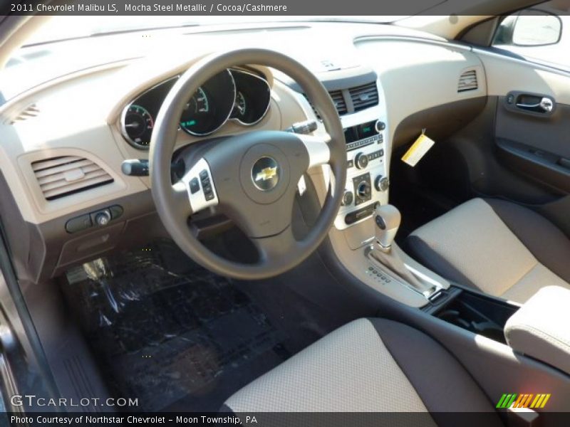 Mocha Steel Metallic / Cocoa/Cashmere 2011 Chevrolet Malibu LS