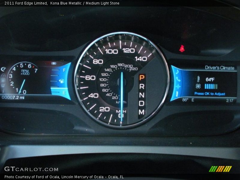  2011 Edge Limited Limited Gauges