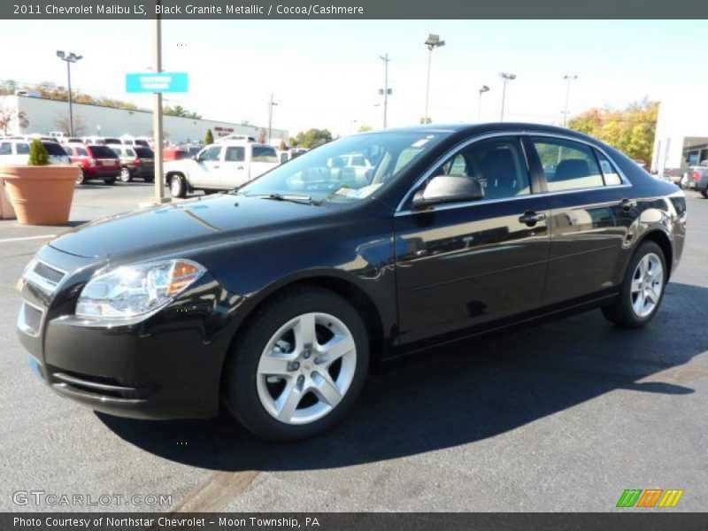 Black Granite Metallic / Cocoa/Cashmere 2011 Chevrolet Malibu LS