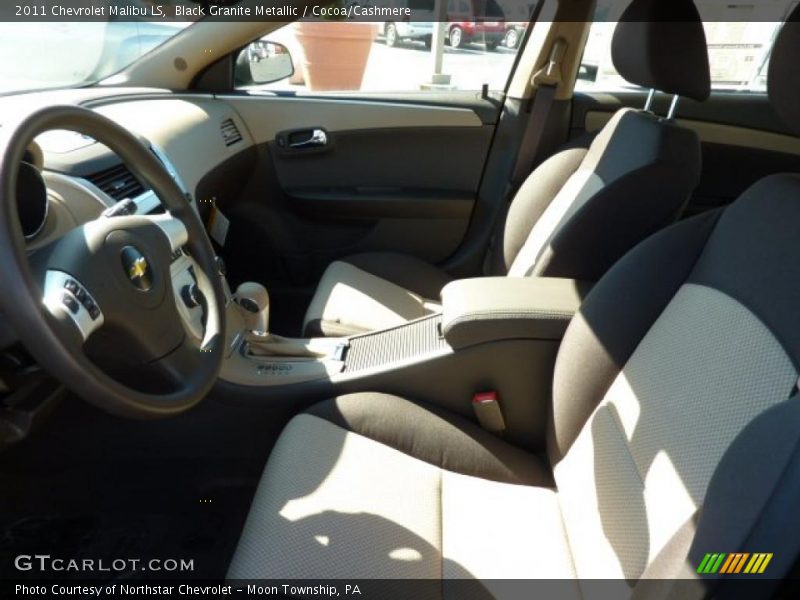 Black Granite Metallic / Cocoa/Cashmere 2011 Chevrolet Malibu LS