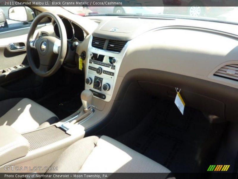 Black Granite Metallic / Cocoa/Cashmere 2011 Chevrolet Malibu LS