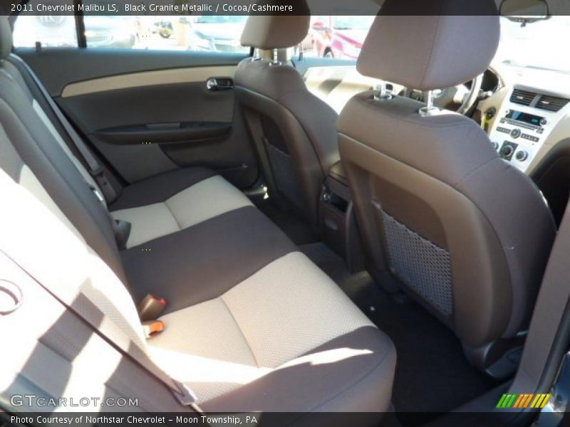 Black Granite Metallic / Cocoa/Cashmere 2011 Chevrolet Malibu LS
