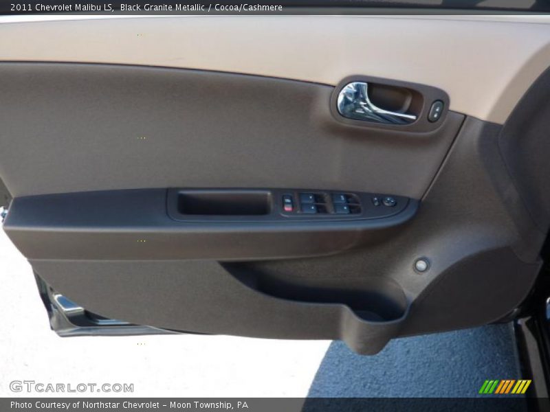 Black Granite Metallic / Cocoa/Cashmere 2011 Chevrolet Malibu LS
