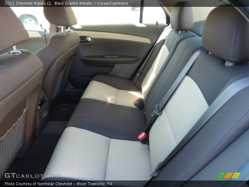Black Granite Metallic / Cocoa/Cashmere 2011 Chevrolet Malibu LS