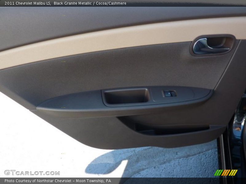 Black Granite Metallic / Cocoa/Cashmere 2011 Chevrolet Malibu LS