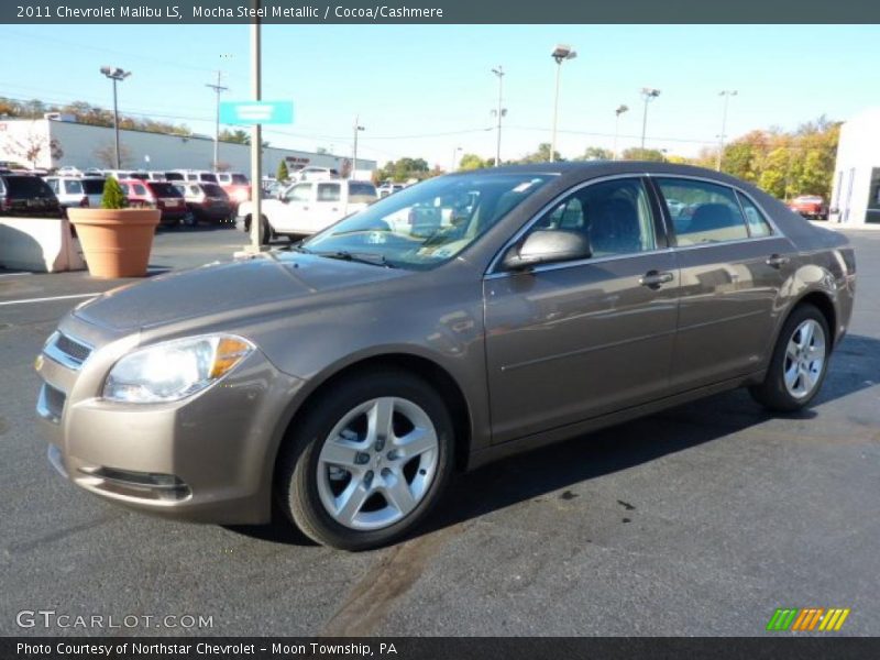 Mocha Steel Metallic / Cocoa/Cashmere 2011 Chevrolet Malibu LS
