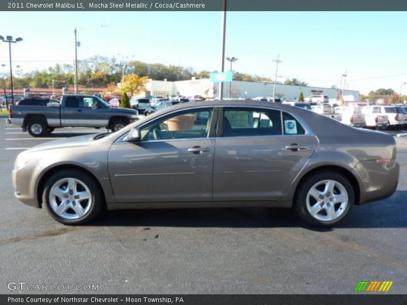 Mocha Steel Metallic / Cocoa/Cashmere 2011 Chevrolet Malibu LS