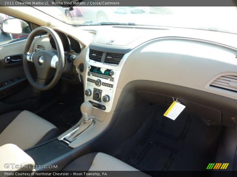 Mocha Steel Metallic / Cocoa/Cashmere 2011 Chevrolet Malibu LS