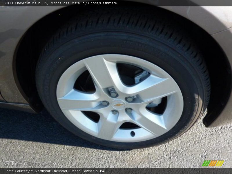 Mocha Steel Metallic / Cocoa/Cashmere 2011 Chevrolet Malibu LS