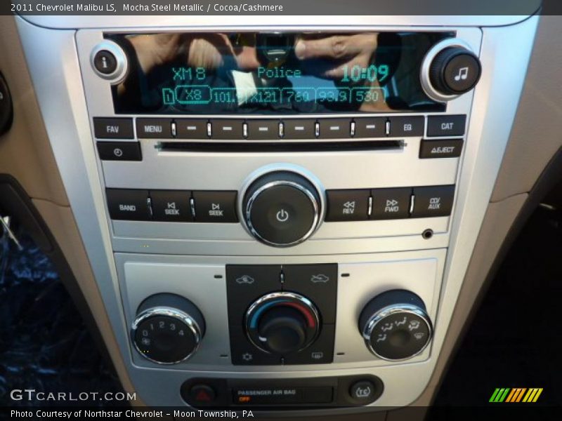 Mocha Steel Metallic / Cocoa/Cashmere 2011 Chevrolet Malibu LS