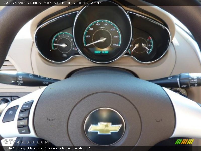Mocha Steel Metallic / Cocoa/Cashmere 2011 Chevrolet Malibu LS