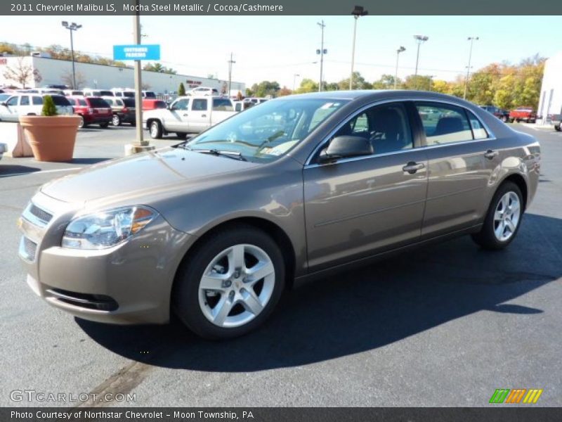 Mocha Steel Metallic / Cocoa/Cashmere 2011 Chevrolet Malibu LS